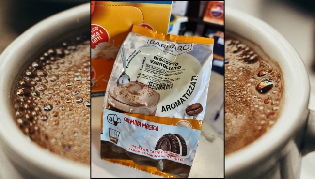 Caff Barbaro miscela Rossa | 170 Cialde con 8 Cremine Magiche